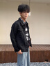 增致牛仔【經(jīng)典簡(jiǎn)約】潮流百搭?yuàn)A克男2025春秋男款工裝牛仔男士外套 曬單實(shí)拍圖