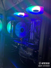 航嘉S920暴風(fēng)雪海景房電腦小機箱臺式主機m-atx純白色240水冷風(fēng)扇itx包豪斯迷你mini電源 S920全視黑+棱鏡4-SE黑色*3 機箱僅支持240水冷/M-ATX中板 曬單實(shí)拍圖
