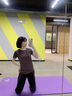 朵梵蓮（Duofanlian）晨跑步運動套裝女士2024新款春秋季健身速干衣戶外瑜伽服女健身服 8850紫色長袖+紫邊長褲 M 曬單實拍圖