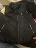 啄木鳥(niǎo)秋冬羽絨棉服男加厚保暖男士背心棉馬甲男款潮流寬松短款坎肩外套 MJ696lg黑色 3XL 約140-160斤 曬單實(shí)拍圖