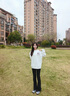 悅法婭純棉圓領(lǐng)衛(wèi)衣女寬松2025春秋冬新款時尚百搭學生遮臀顯瘦衣服女裝 灰色【春秋款】 L 【110-130斤】 曬單實拍圖