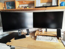 支尔成 显示器支架 电脑支架桌面增高支架台式电脑显示器屏幕支架17-32英寸通用 夹具+锁孔固定  实拍图