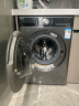 LG小旋风系列 10KG超薄洗烘一体机家用 滚筒洗衣机直驱变频 蒸汽除菌 360°速净喷淋 银 FCW10D4PA 实拍图