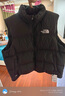 The North Face北面1996Nuptse羽絨馬甲經(jīng)典ICON羽絨服3JQQ LE4/黑色 L 曬單實(shí)拍圖