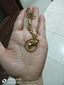 越南沙金項(xiàng)鏈女士時(shí)尚簡(jiǎn)約吊墜鎖骨鏈仿真不掉色正品999首飾 蝴蝶結(jié)鈴鐺吊墜+盒子項(xiàng)鏈 曬單實(shí)拍圖