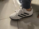 adidas GOLETTO VIII TF硬人造草坪足球鞋男小童兒童阿迪達斯官方 白色/黑色 36 (220mm) 曬單實拍圖