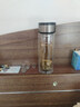 【?京東物流配送】高硼硅雙層玻璃杯大容量泡茶杯水杯子茶水分離 【雙層加厚】茶杯 350ml 1只 曬單實(shí)拍圖