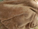 京东京造慕斯毯 2100g三层加厚毛毯双面双色法兰绒贝贝绒毯子 150x200cm 实拍图