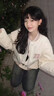 鏡莎設計小眾拼接撞色刺繡棒球服棉服女2025新款冬季羽棉襖絨服女外套 白色 均碼 可以備注碼數 曬單實(shí)拍圖