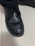 啄木鳥冬季真皮加絨加厚保暖男棉鞋軟底高幫鞋男士休閑棉皮鞋冬天鞋子 黑色 42 曬單實拍圖