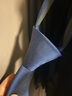 vpw 領(lǐng)帶女商務(wù)正裝7CM 休閑懶人女士拉鏈領(lǐng)帶一拉得免手打款領(lǐng)帶韓版學(xué)生英倫風(fēng)純色領(lǐng)帶 藏藍色斜紋 女士拉鏈款 曬單實(shí)拍圖