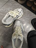 美津濃（MIZUNO）SPEED 2010 25年新款透氣男鞋緩震運(yùn)動(dòng)鞋潮流復(fù)古跑鞋 02/白色/銀色 42 (270mm) 曬單實(shí)拍圖