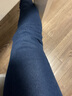 啄木鳥(niǎo)（TUCANO）棉直筒加絨加厚牛仔褲女春秋新款高腰彈力女褲大尺碼寬松煙管褲 209 # 深藍色【加/絨】直筒長(cháng)/褲 31 碼【二尺四】 曬單實(shí)拍圖