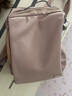 GOLF MADAM電腦包女士雙肩包15.6英寸筆記本電腦包大容量背包通勤出差防潑水 皮粉色【大號15.6英寸】 曬單實(shí)拍圖