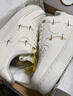 耐克NIKE板鞋女空軍一號 AIR FORCE 1運動(dòng)鞋FV3654-111帆白38 曬單實(shí)拍圖