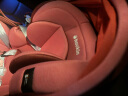 Heekin德国 智能儿童安全座椅0-12岁汽车用婴儿宝宝360度旋转isofix接口 智能PRO款-烈焰红（舒适推荐） 实拍图
