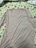 無(wú)印良品（MUJI）女式 柔軟針織 家居連衣裙 睡裙 煙熏粉色 L-XL 曬單實(shí)拍圖