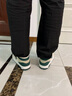 森馬男鞋2025秋季新款高幫板鞋男士時(shí)尚百搭休閑運動(dòng)冬季加絨保暖棉鞋 灰綠加絨 43 曬單實(shí)拍圖