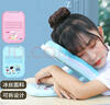蕓惜惠兒童午睡枕趴睡神器小學(xué)生趴趴枕便攜式可拆洗冰絲枕教室夏天午睡 粉色-甜心瑪莉【四檔調節】 曬單實(shí)拍圖