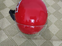 lyevre電動(dòng)車(chē)頭盔網(wǎng)紅創(chuàng  )意搞笑3C認證電瓶車(chē)安全帽四季男女通用輕便式頭盔 剛買(mǎi)的飛機被打啦 紅色 曬單實(shí)拍圖