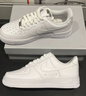 耐克（NIKE）官方男鞋純白 Air Force 1 AF1 空軍一號小白鞋低幫板鞋運動(dòng)鞋休 CW2288-111 42 曬單實(shí)拍圖