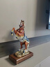 莫尼森  MOREISAN黃銅馬到成功馬擺件工藝品客廳酒柜辦公室桌面裝飾品擺件開業(yè)禮品 中號(紅) 曬單實拍圖
