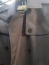 哈吉斯（HAZZYS）男裝 春秋款設計款經(jīng)典時(shí)尚風(fēng)衣外套男ASWZH03AH01 灰色GE L (175/96A 48) 曬單實(shí)拍圖