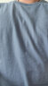 雾卡 【三件装】短袖t恤男纯色棉宽松夏季士半袖潮流衣服情侣装 白色+雾蓝+黑色 XL 建议135-150斤 实拍图