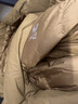 無(wú)印良品 MUJI 女式 不易沾水 風(fēng)帽羽絨大衣 羽絨服 長(cháng)款外套冬季BD0Y5A3A 深米色 M(160/84A) 曬單實(shí)拍圖