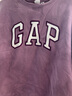 GAP女裝秋冬時尚碳素磨毛字母大logo抓絨衛(wèi)衣休閑上衣634496 曬單實拍圖