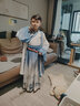 奧蒙威兒童漢服春秋男童古裝幼兒園新中式中秋國學(xué)服男孩演出服YR-ST034 蘭亭序 140 曬單實(shí)拍圖