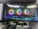 Thermalright(利民) Frozen Magic 360 ARGB V2 冰封幻境 支持 LGA1700 一体式水冷散热器 多平台全金属扣具 实拍图