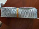 加厚背包書(shū)包帶織帶帆布帶捆綁編織帶彩色布帶條箱包帶子輔料配件 灰色 寬2.5CM 曬單實(shí)拍圖