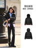 森馬（Semir）輕松羽絨|羽絨服女寬松連帽面包服冬防潑水防風(fēng)外套101724113045 曬單實(shí)拍圖