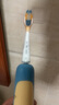 usmile笑容加兒童電動牙刷 聲波震動 180天續(xù)航 A10藍 3-6-12歲 學(xué)生禮物 生日禮物 兒童節(jié)禮物 曬單實拍圖
