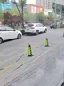 趣行反光路錐 橡膠方錐桶禁止停車(chē)牌雪糕桶路障警示柱 黃黑請勿泊車(chē) 曬單實(shí)拍圖