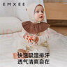 嫚熙（EMXEE）嬰幼兒連體衣小鹿純色牛油果絲柔棉爬爬衣自然低敏長袖連身衣 淡黃色【不含帽子】 80cm 【建議9~18個(gè)月】 曬單實(shí)拍圖