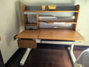 生活誠品德國AA櫸木全實(shí)木兒童學(xué)習桌椅套裝兒童書(shū)桌寫(xiě)字桌可升降配AI潮玩 7703款1.2米高書(shū)架+8503上下背粉 曬單實(shí)拍圖