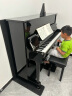 海伦（HAI LUN）家用考级钢琴立式实木88键儿童初学教学入门钢琴启航120SE 黑色 晒单实拍图