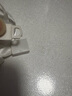 得力（deli）卡通證件工作牌透明塑料卡套 工牌身份證公交卡套飯卡地鐵卡套校園卡 掛繩款學(xué)生胸牌白色64804 曬單實(shí)拍圖