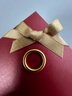 周六福（ZLF）  古法金戒指男女款傳承工藝黃金情侶對戒 計價(jià) 女戒14號-7.27g 曬單實(shí)拍圖