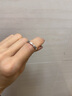 周大福PerfectLove情約系列婚嫁鉑金鑲鉆石戒指對戒男戒(一枚)CP1094 16號 曬單實拍圖