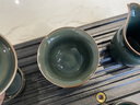 瓷許高端汝窯茶具整套家用中式陶瓷功夫茶具套裝辦公室茶壺茶杯禮盒裝 秘青瓷【一品天下-13頭】禮盒裝 曬單實(shí)拍圖