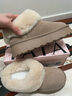 他她蓬蓬靴厚底毛毛鞋加絨保暖冬季W(wǎng)DX22DM4 杏/米白（仿毛里） 38 曬單實(shí)拍圖
