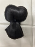 低扎丸子頭假發(fā)抓夾盤(pán)發(fā)發(fā)包花苞頭仿真發(fā)自然蓬松盤(pán)發(fā)神器假發(fā)圈 FT015【棕黑色】 曬單實(shí)拍圖