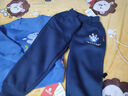 巴布豆寶寶衣服男童加絨套裝冬季新款中小童加厚保暖防風(fēng)卡通洋氣童裝 海軍藍 巴布藍恐龍+藍 爪印巴布X 110 曬單實(shí)拍圖
