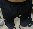 維啟安七分褲男生工裝短褲男潮流寬松大碼運(yùn)動(dòng)褲子男款夏季薄款冰絲休閑 CJ-776黑色+CJ-776淺灰 XL 曬單實(shí)拍圖
