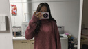 牧什秋山羊絨衫女士高領羊絨毛衣女花紗加厚針織打底衫寬松新款ZB8324 樹莓色 均碼 曬單實拍圖