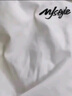 MJ STYLE白色正肩合身短袖T恤女2025年夏秋季修身顯瘦親膚內(nèi)搭打底衫上衣 曬單實拍圖