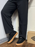Dickies男士德訓(xùn)鞋低幫休閑鞋男鞋透氣運(yùn)動(dòng)休閑板鞋平底鞋 黑色 43 曬單實(shí)拍圖